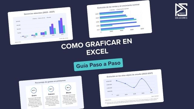 como graficar en excel